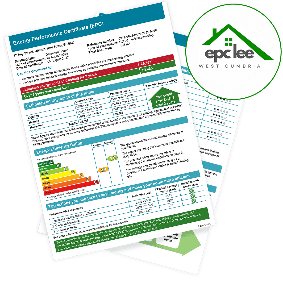 EPC Lee - Energy Performance Certificates (EPCs)